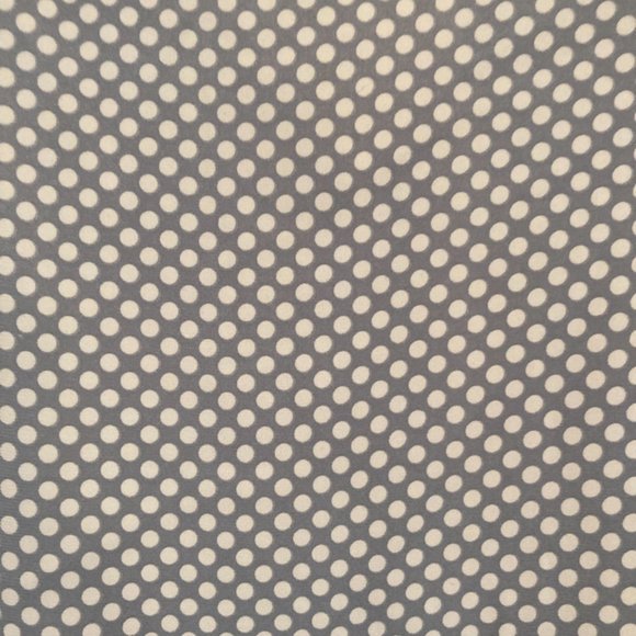 Express Blue and White Polka Dot Blouse - Picture 3 of 4